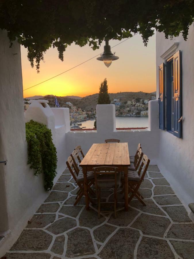 Plesner House, Symi Greece Villa Luaran gambar